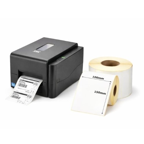 TSC TE200 galda uzlīmju printeris + uzlīmes